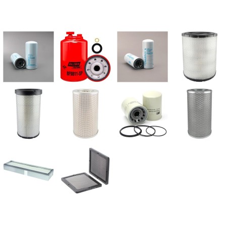 Filter kit suitable for CAT D7R with CAT 3176C Engine Serial No REC 538-