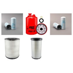 Filter kit suitable for CAT D7R with CAT 3176C Engine Serial No REC 538- Air Oil Fuel Filters