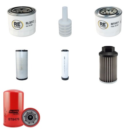DIECI APOLLO 25.6 Filter Service Kit w/Yanmar Eng.