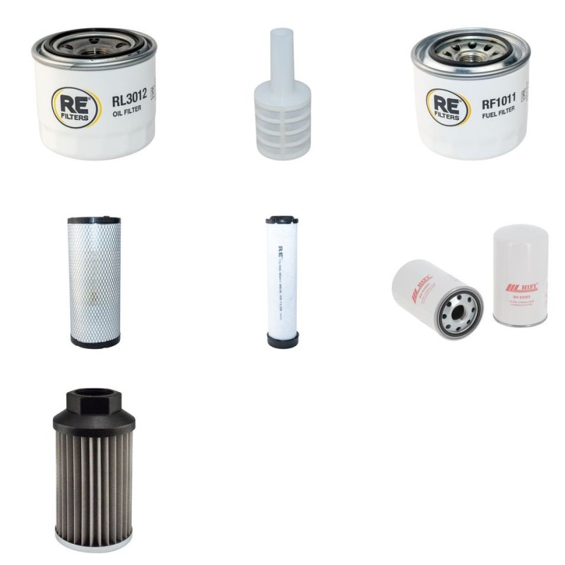 DIECI MINI AGRI 25.6 Filter Service Kit w/Yanmar Eng.
