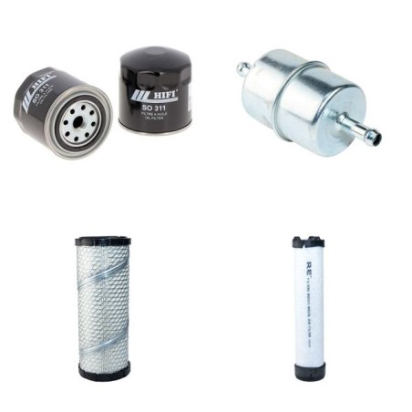 DIXON ZTR 5225 KODIAK Filter Service Kit Air Oil Fuel Filters w/KOHLER PRO 25 Eng.   YR  2010-