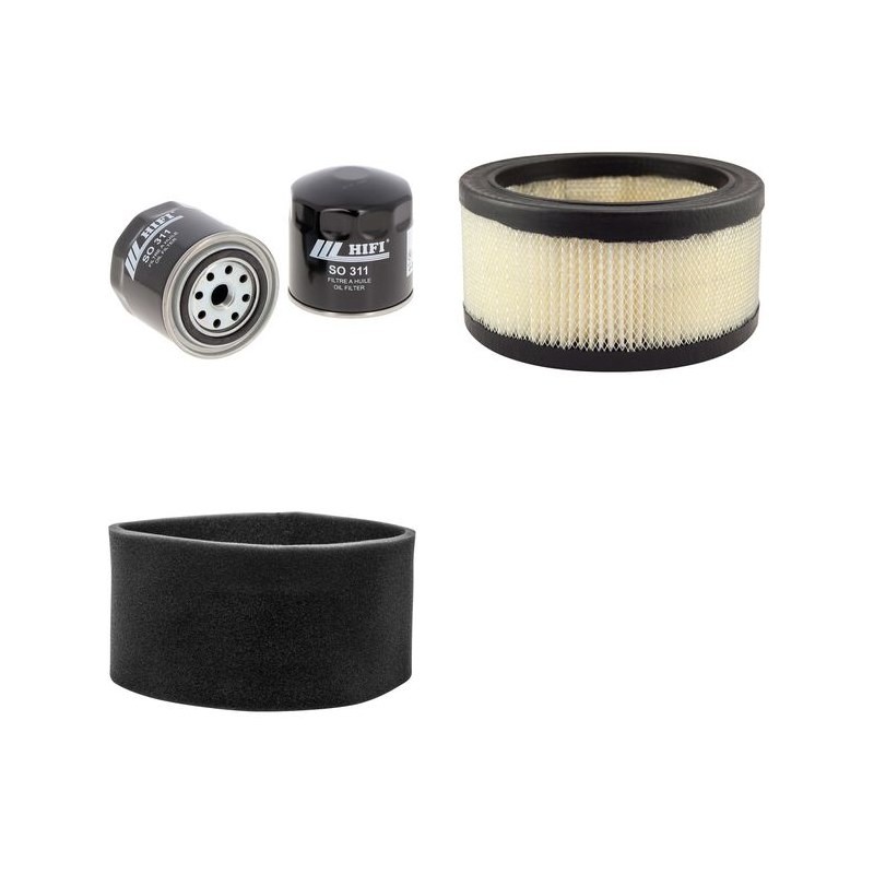 DIXON ZTR 5502 Filter Service Kit Air Oil Fuel Filters w/KOHLER Eng.