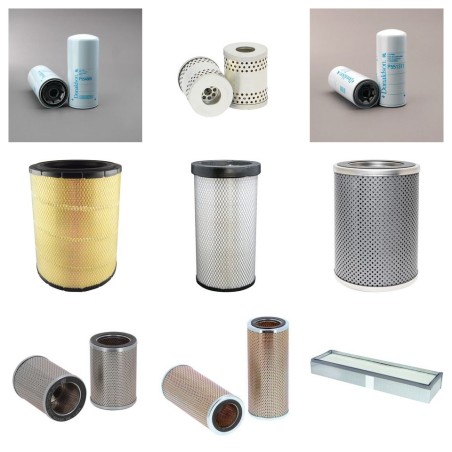 Filter kit suitable for CAT D8R with CAT Engine Serial No 9EM1-