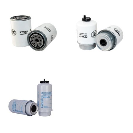 ECO LOG 564 B Filter Service Kit Air Oil Fuel Filters w/CAT 3056E Eng.
