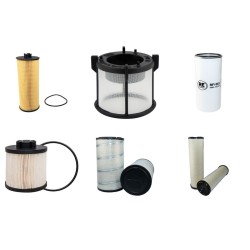 ECO LOG 570D Filter Service Kit Air Oil Fuel Filters