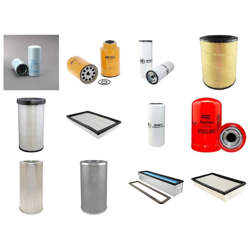 Filter kit suitable for CAT D8T with CAT Engine Serial No KPZ1-2453