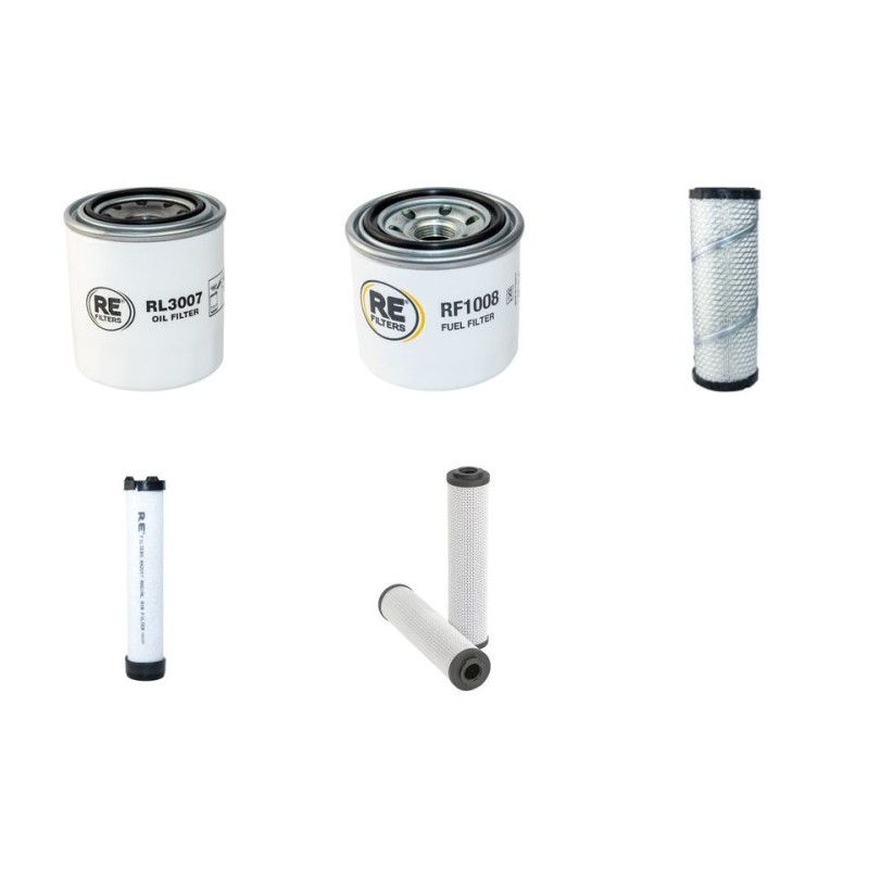 EUROTRAC W 11 Filter Service Kit w/Kubota D1105 Eng.
