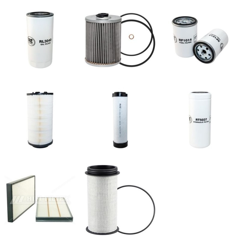 EVRARD-HARDI 2504 AHM Filter Service Kit w/Deutz BF 4M1012 Eng.