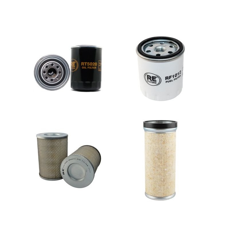 FENDT 200S. Schmalspurschlepper Filter Service Kit Air Oil Fuel Filters