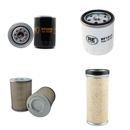 FENDT 200S. Schmalspurschlepper Filter Service Kit Air Oil Fuel Filters