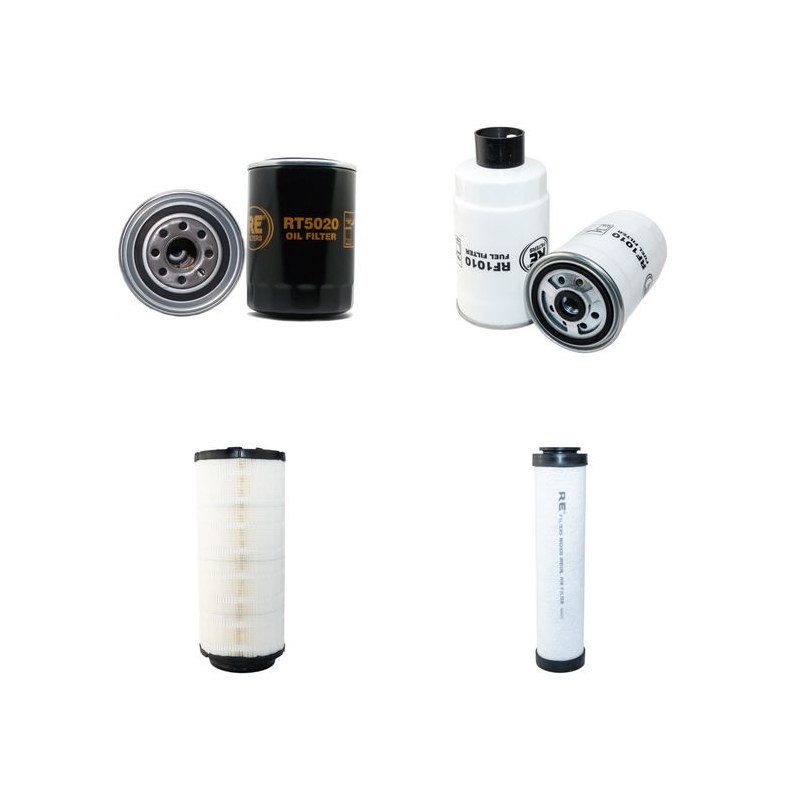 FENDT F 380 GTA TURBO Filter Service Kit Air Oil Fuel Filters w/Deutz F4L913H Eng.   YR  1998-