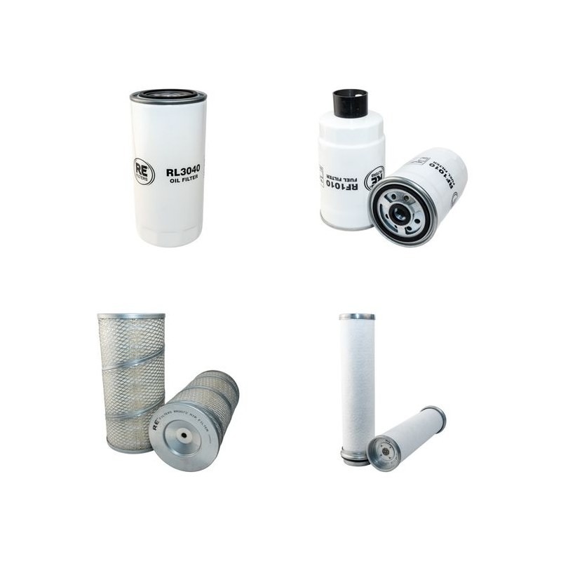 FENDT F 395 GTA/GHA Filter Service Kit Air Oil Fuel Filters w/Deutz F6L913 Eng.