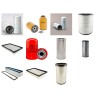 Filter kit suitable for CAT D9T with CAT RHX1- Engine Serial No RJS1-1262