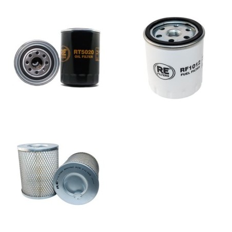 FENDT FARMER 200S/SA Filter Service Kit Air Oil Fuel Filters w/Deutz F3L912 Eng.