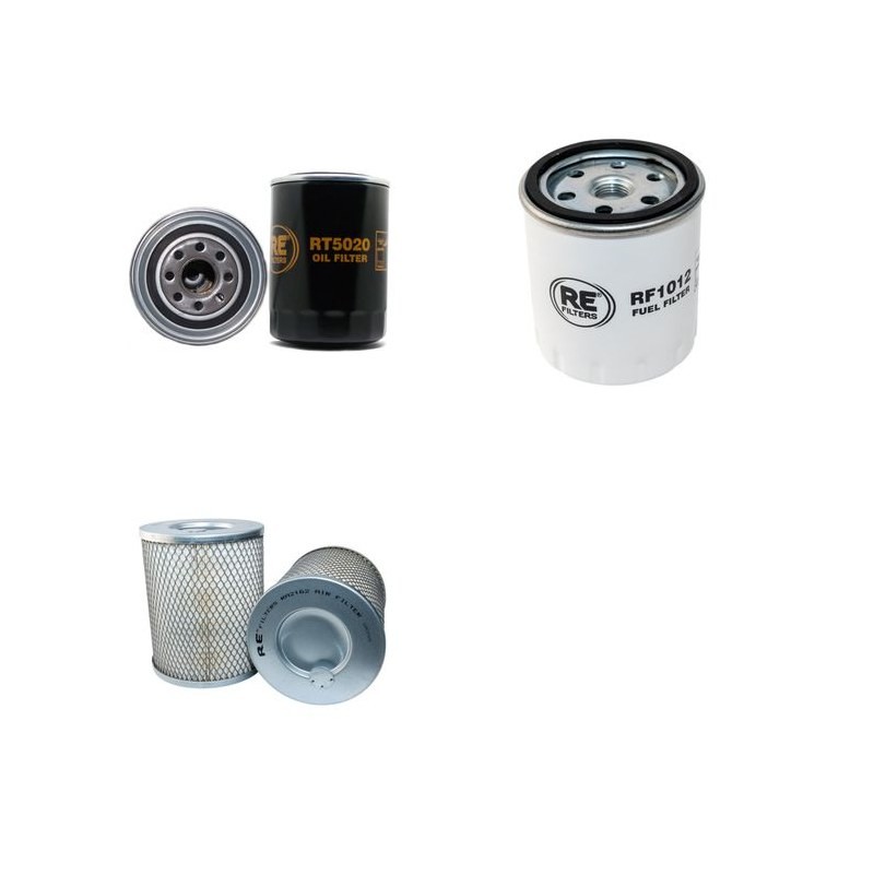 FENDT FARMER 201S/SA Filter Service Kit Air Oil Fuel Filters w/Deutz F3L912 Eng.