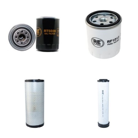 FENDT FARMER 209 FA/PA/S/VA Filter Service Kit Air Oil Fuel Filters w/Deutz F4L914 Eng.   YR  11.02-2008