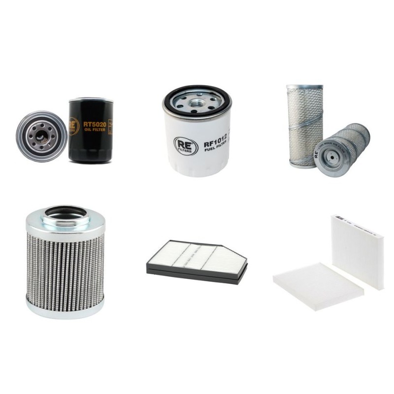 FENDT FARMER 240 S Filter Service Kit w/Deutz F3L912 Eng.   YR  87-93