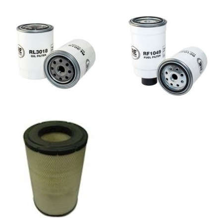 FENDT FARMER 308 TURBO Filter Service Kit w/MWM TD 226-B4 Eng.   YR  9.93-