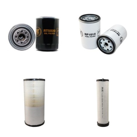 FENDT FARMER 309 Ci TURBO Filter Service Kit Air Oil Fuel Filters w/Deutz BF 4M1012E Eng.