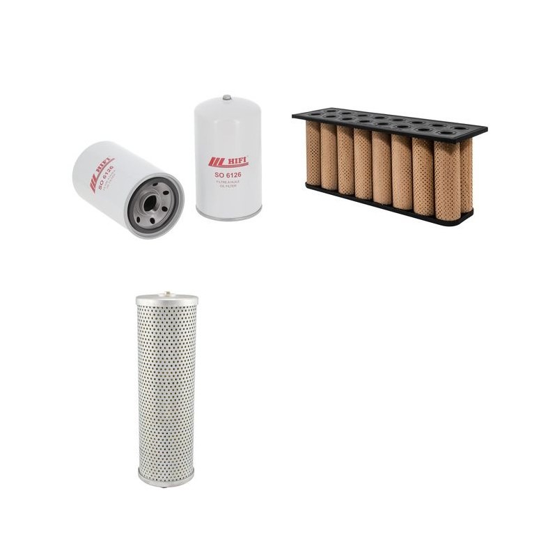 Filter kit suitable for CAT DP135 with Mitsubishi 6D16 Engine
