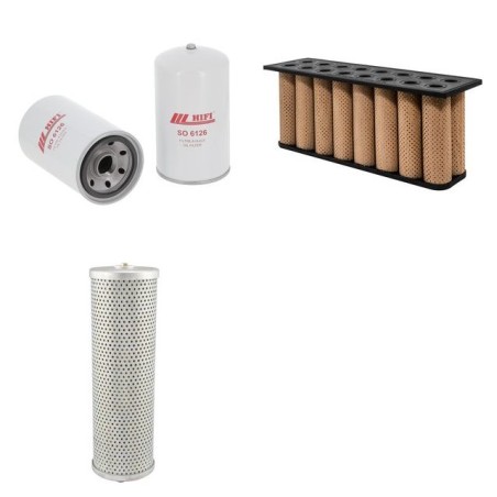 Filter kit suitable for CAT DP135 with Mitsubishi 6D16 Engine