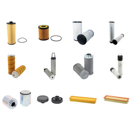 FENDT FAVORIT 714 VARIO (Serie I+II) Filter Service Kit w/Deutz BF6M2013C Eng.   YR  1998-