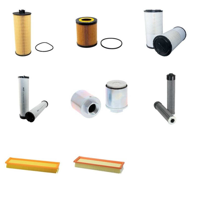 FENDT FAVORIT 716 VARIO (Serie II) Filter Service Kit w/Deutz BF6M2013C Eng.   YR  10.03-