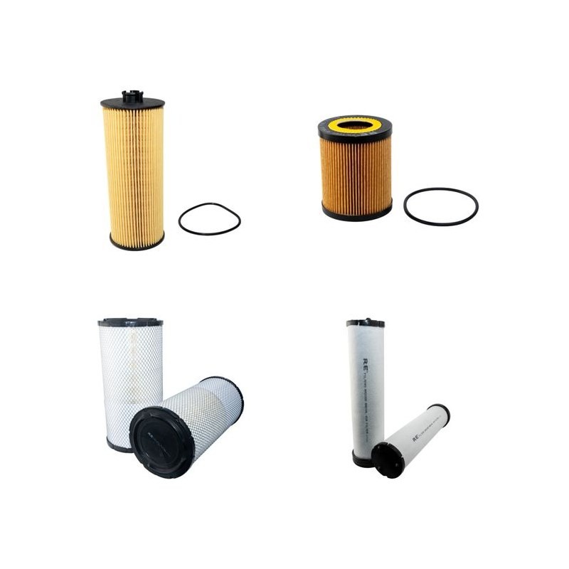 FENDT FAVORIT 716 VARIO (Serie II) Filter Service Kit Air Oil Fuel Filters w/Deutz BF6M2013C Eng.   YR  10.03-