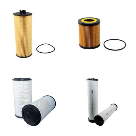 FENDT FAVORIT 716 VARIO (Serie II) Filter Service Kit Air Oil Fuel Filters w/Deutz BF6M2013C Eng.   YR  10.03-