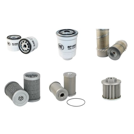 Filter kit suitable for CAT DP19 with Mitsubishi S4Q2 Engine