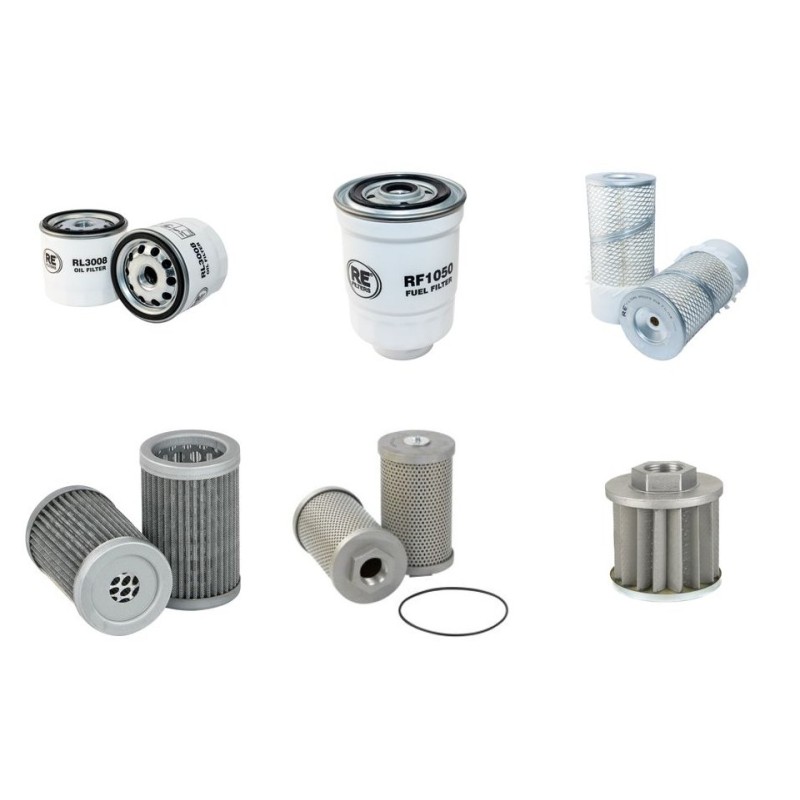 Filter kit suitable for CAT DP20 with Mitsubishi S4S Engine