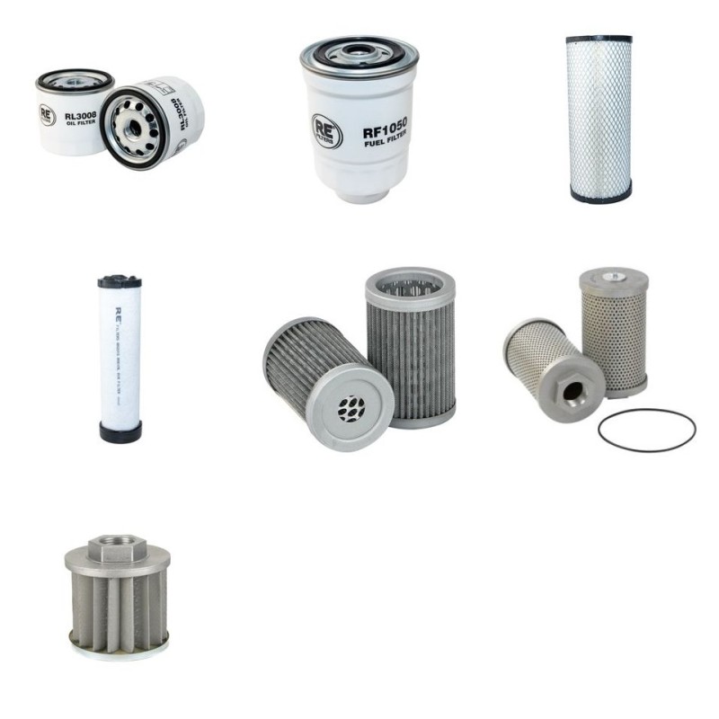 Filter kit suitable for CAT DP25N with Mitsubishi Engine