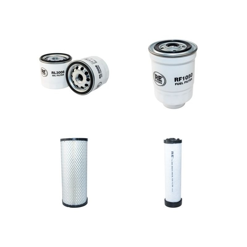 CAT DP 25 N Filter Service Kit Air Oil Fuel Filters w/Mitsubishi  Eng.