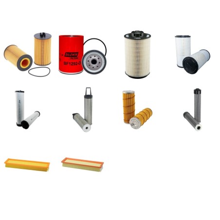 FENDT VARIO 820 TMS Filter Service Kit w/Deutz TCD 2012 L06 4V Eng.