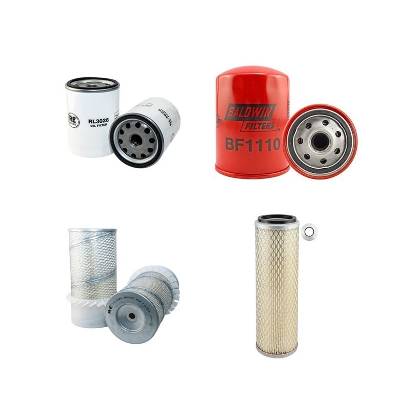 CAT DP 50 Filter Service Kit Air Oil Fuel Filters w/Mitsubishi S6S Eng.