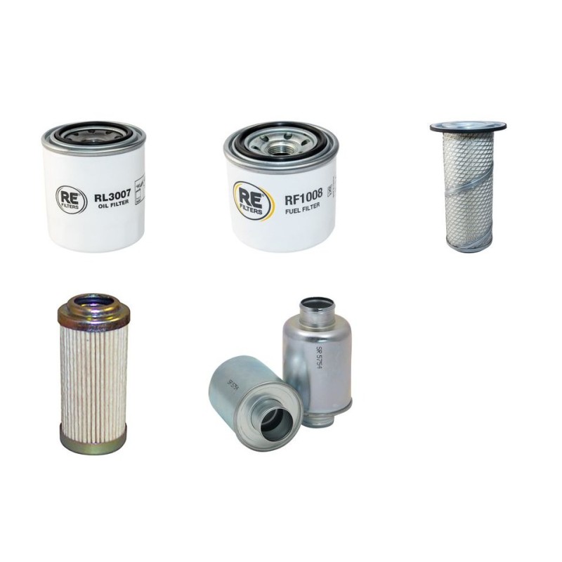 GIANNI FERRARI TURBO 4, 4T Filter Service Kit w/Kubota D 1505 Eng.