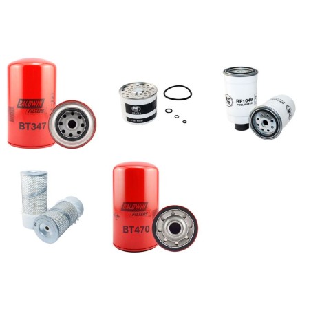 FIAT 55.75 (CF/CM/CV/M/V) Filter Service Kit w/Fiat 8035.06 Eng.