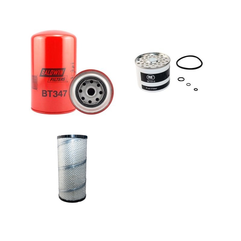 FIAT 82.94 (DT) Filter Service Kit Air Oil Fuel Filters w/Fiat 8045.25 Eng.