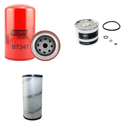 FIAT 82.94 (DT) Filter Service Kit Air Oil Fuel Filters w/Fiat 8045.25 Eng.