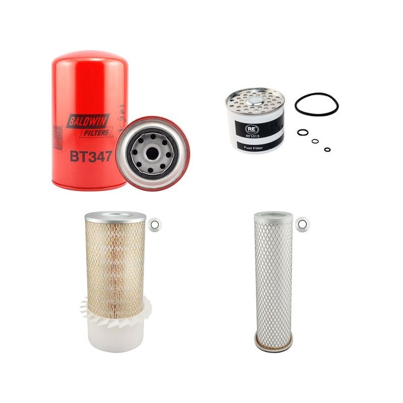 FIAT 580 (DT) Filter Service Kit Air Oil Fuel Filters
