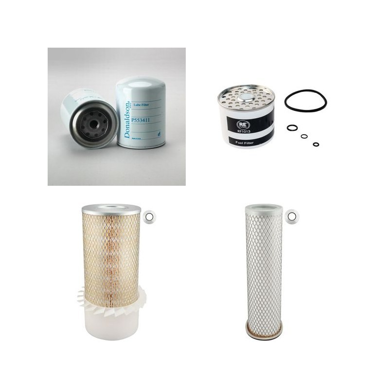 FIAT 880 (DT) Filter Service Kit Air Oil Fuel Filters