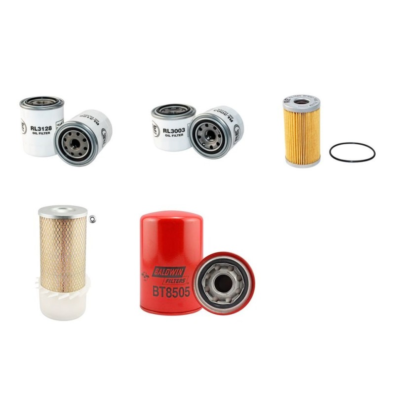 FORD 2110 (Economy A) Filter Service Kit w/SHIBAURA/Perkins Eng.