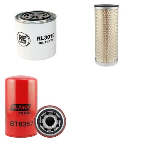 FORD 4110 Filter Service Kit w/Benzin/Gasolin Eng. 10.81-