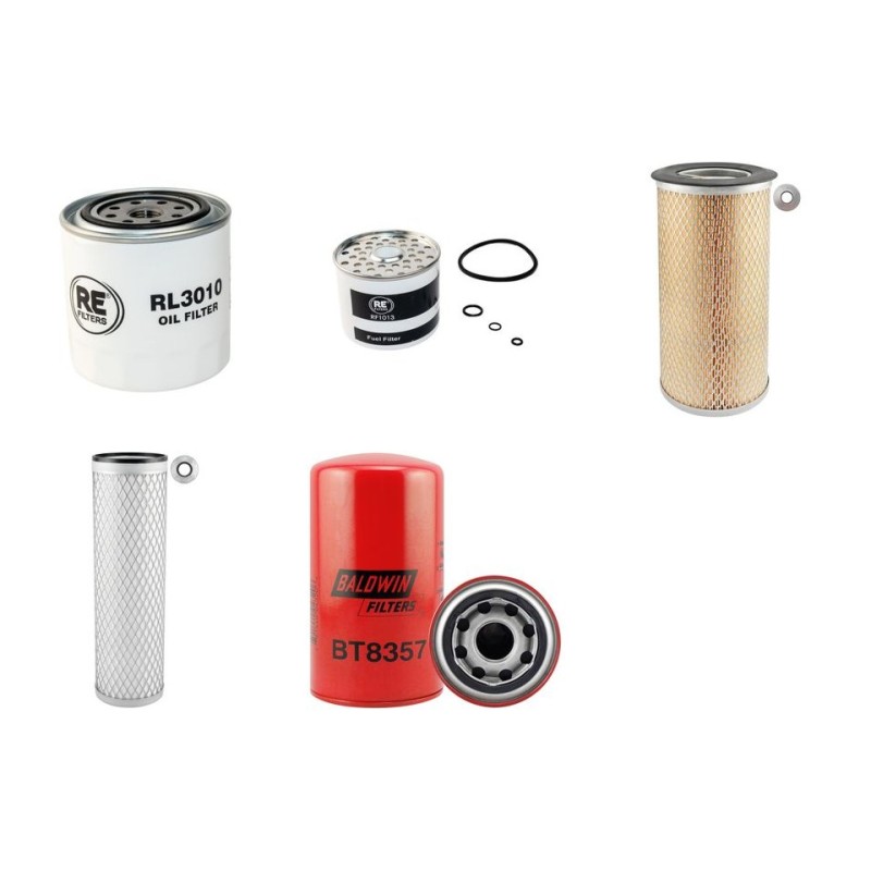 FORD 4600 Filter Service Kit w/3 ZYL DIESEL Eng.   YR  75-81
