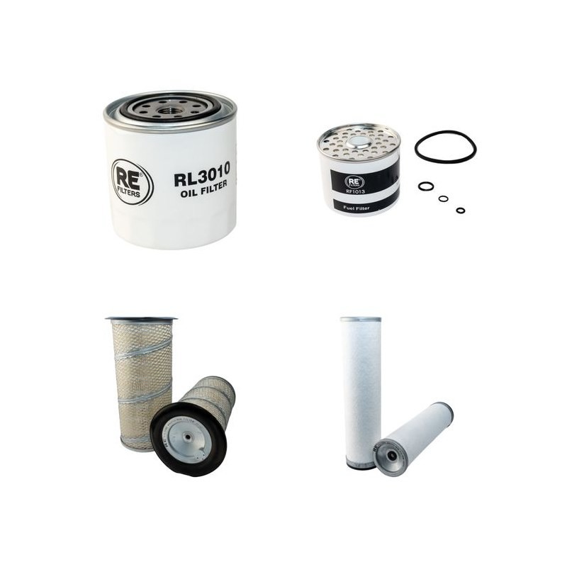 FORD 6710 Filter Service Kit Air Oil Fuel Filters