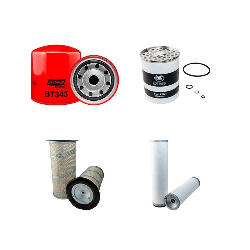FORD 7910 Filter Service Kit Air Oil Fuel Filters