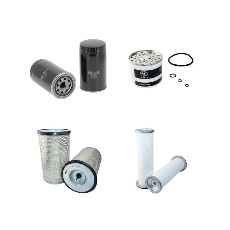 FORD 8160 Filter Service Kit Air Oil Fuel Filters