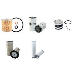 FORD 8600 Filter Service Kit Air Oil Fuel Filters