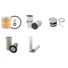 FORD 8600 Filter Service Kit Air Oil Fuel Filters