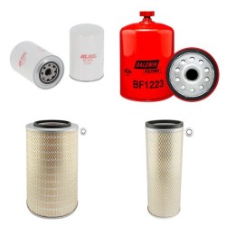 FORD 8670 Filter Service Kit Air Oil Fuel Filters